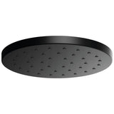 Brizo - Universal Showering 14'' Linear Round H2OKineticSingle-Function Raincan Shower Head 2.5 GPM - Matte Black
