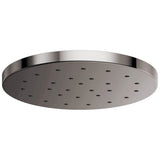 Brizo - Universal Showering 14'' Linear Round H2OKineticSingle-Function Raincan Shower Head - Brilliance Black Onyx