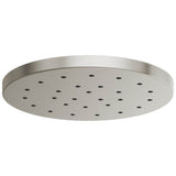 Brizo - Universal Showering 14'' Linear Round H2OKineticSingle-Function Raincan Shower Head - Luxe Nickel