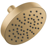 Brizo - Universal Showering 5'' Linear Round Single-Function Wall Mount Shower Head - 1.75 GPM - Luxe Gold
