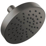 Brizo - Universal Showering 5'' Linear Round Single-Function Wall Mount Shower Head - 1.75 GPM - Luxe Steel