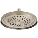 Brizo - Universal Showering 11'' Classic Round Single-Function Raincan Shower Head - 1.75 GPM - Brushed Nickel