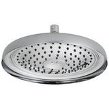 Brizo - Universal Showering 11'' Classic Round Single-Function Raincan Shower Head - 2.5 GPM - Chrome