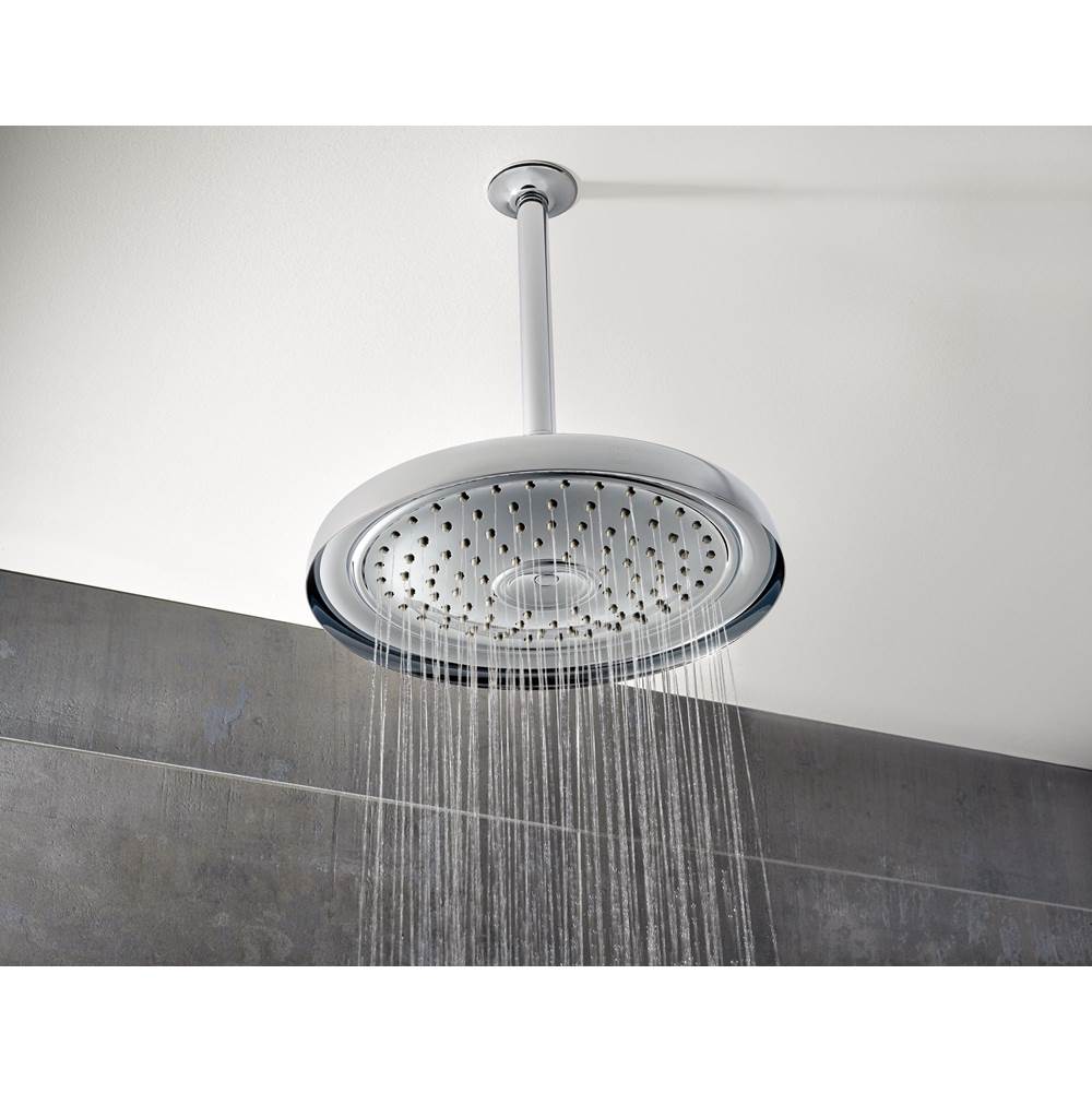 Universal Showering 11'' Classic Round Single-Function Raincan Shower Head - 1.75 GPM