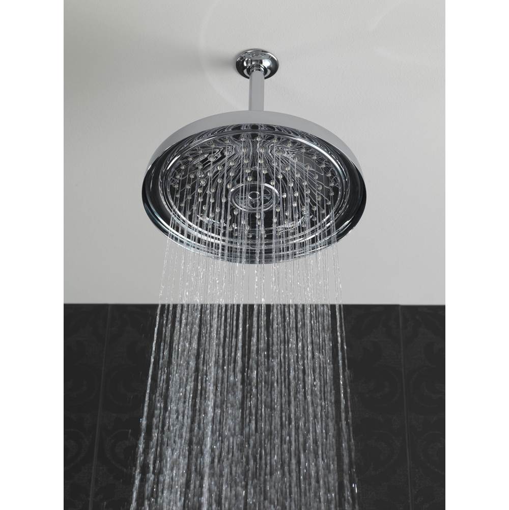 Universal Showering 11'' Classic Round Single-Function Raincan Shower Head - 1.75 GPM