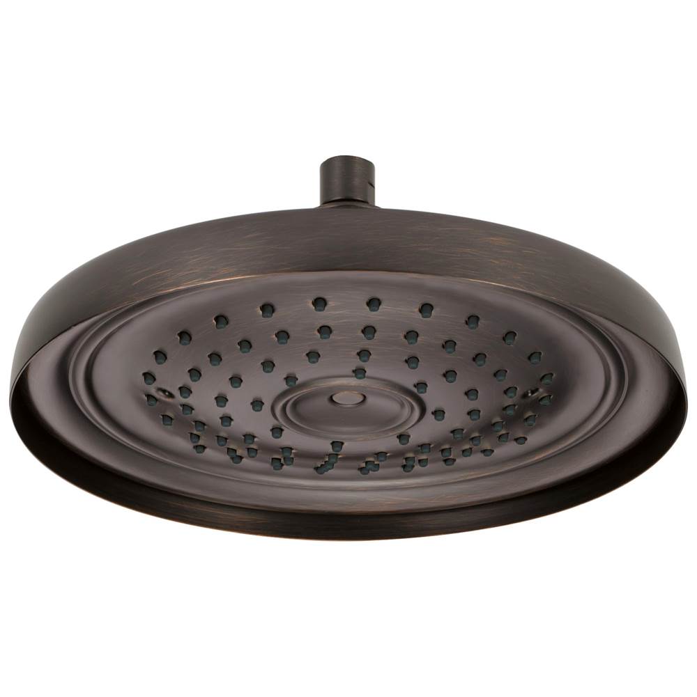 Brizo - Universal Showering 11'' Classic Round Single-Function Raincan Shower Head - 1.75 GPM - Venetian Bronze