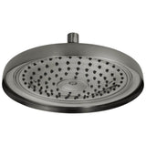 Brizo - Universal Showering 11'' Classic Round Single-Function Raincan Shower Head - 2.5 GPM - Luxe Steel