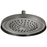 Brizo - Universal Showering 11'' Classic Round Single-Function Raincan Shower Head - 1.75 GPM - Luxe Steel
