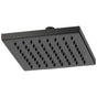 Brizo - Universal Showering 8'' Linear Square Single-Function Raincan Shower Head - 1.75 GPM - Matte Black