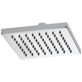 Brizo - Universal Showering 8'' Linear Square Single-Function Raincan Shower Head - 1.75 GPM - Chrome