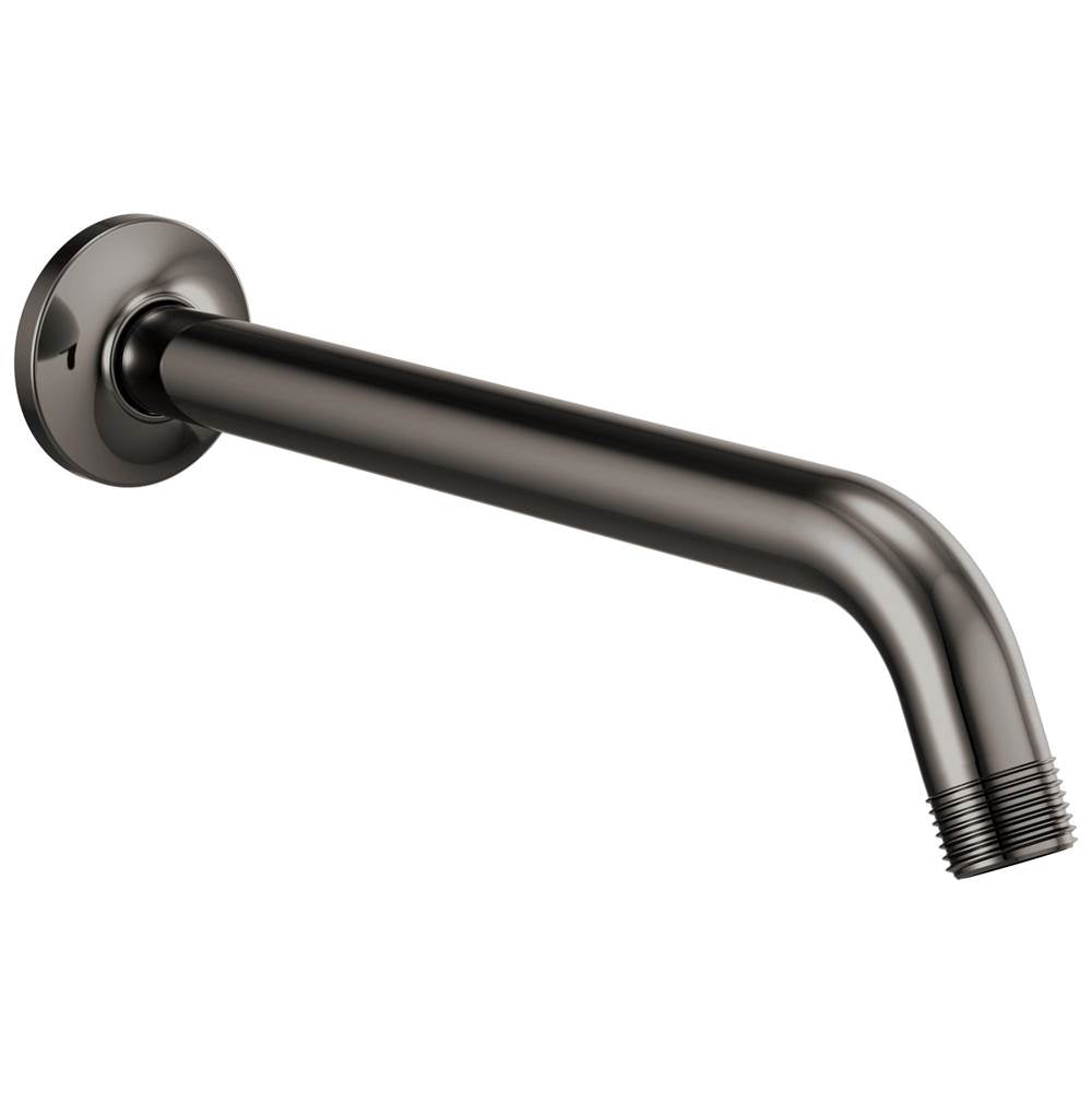 Brizo - Kintsu 10'' Shower Arm and Flange - Brilliance Black Onyx
