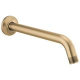 Brizo - Kintsu 10'' Shower Arm and Flange - Luxe Gold