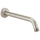 Brizo - Kintsu 10'' Shower Arm and Flange - Luxe Nickel