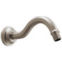 Brizo - BeauclereE Shower Arm and Flange - Luxe Nickel