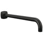 Brizo - AllariaE 13'' Wall Mount Shower Arm and Flange - Matte Black