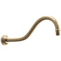 Brizo - BeauclereE 16'' Shower Arm and Flange - Luxe Gold