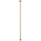 Brizo - Universal Showering 24'' Ceiling Mount Shower Arm And Round Flange - Polished Gold