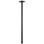 Brizo - Universal Showering 24'' Ceiling Mount Shower Arm And Square Flange - Matte Black
