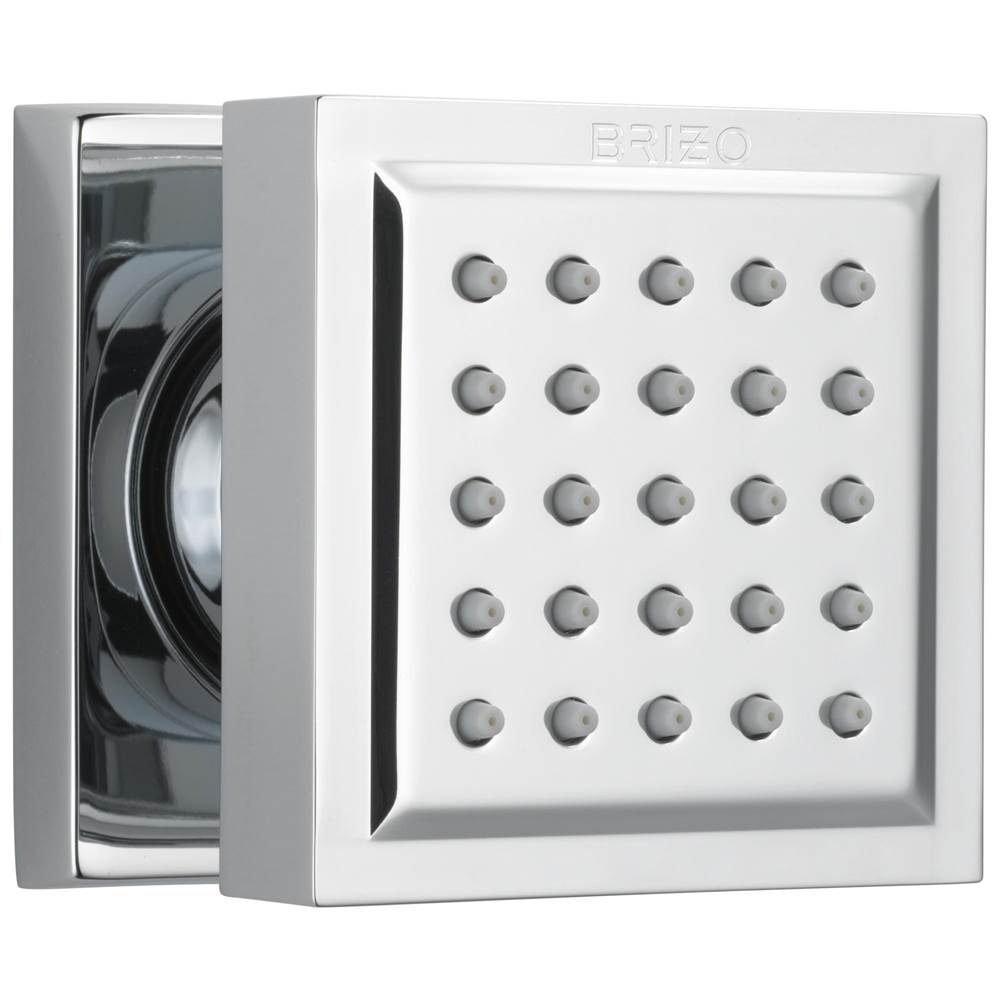 Brizo - Universal Showering Touch-Clean Square Body Spray - Chrome