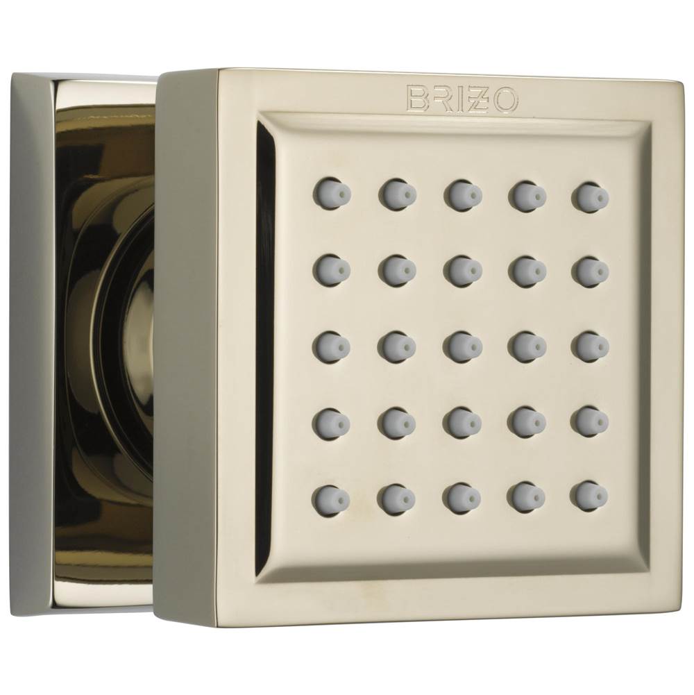 Brizo - Universal Showering Touch-Clean Square Body Spray - Polished Nickel