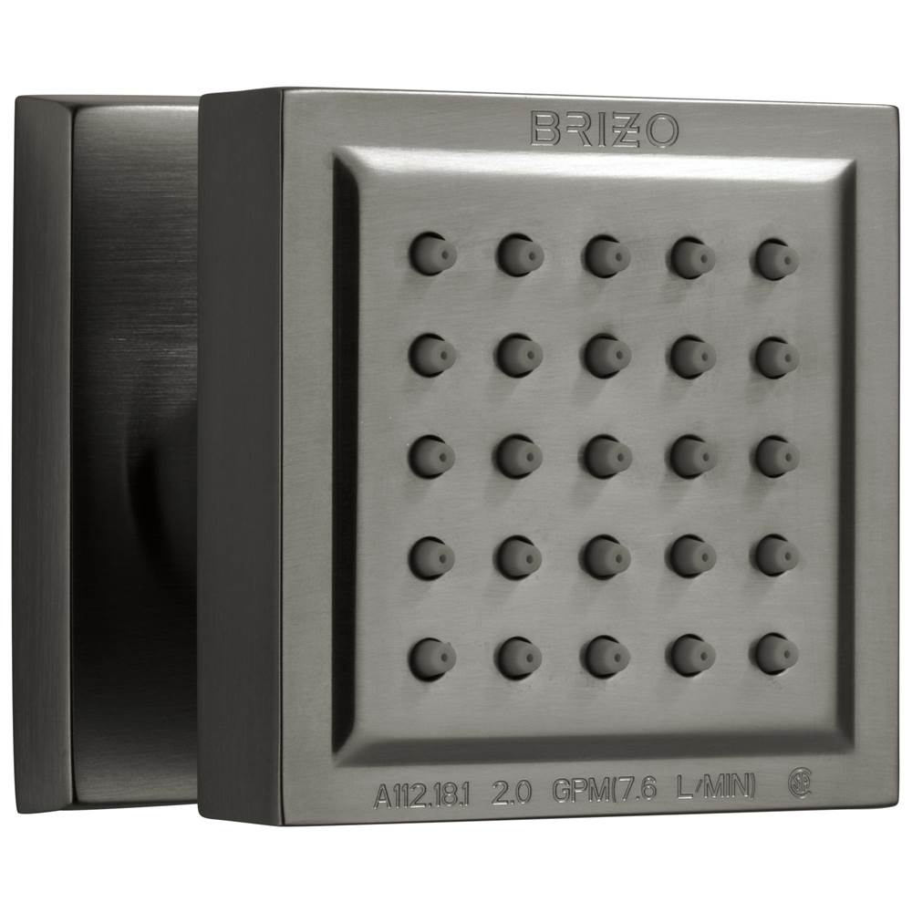 Brizo - Universal Showering Touch-Clean Square Body Spray - Luxe Steel