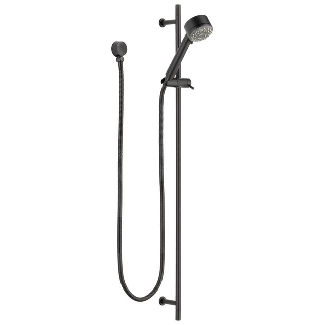 Brizo - European Multi-Function Slide Bar Hand Shower - Matte Black