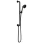 Brizo - Litze Slide Bar Handshower with H2OKinetic Technology - Matte Black With Luxe Steel