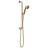 Brizo - Litze Slide Bar Handshower with H2OKineticTechnology - Luxe Gold