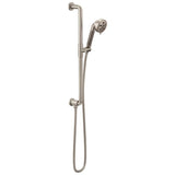 Brizo - Litze Slide Bar Handshower with H2OKineticTechnology - Luxe Nickel