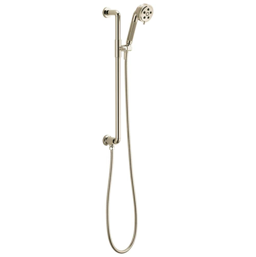 Brizo - Litze Slide Bar Handshower with H2OKineticTechnology - Polished Nickel