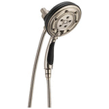 Brizo - Universal Showering Classic Round H2Okinetic<sup></sup> Multi-Function Hydrati 2|1 Shower - Luxe Nickel   With Matte Black
