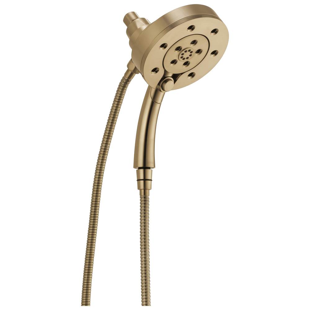 Brizo - Universal Showering Linear Round H2Okinetic<sup></sup> Multi-Function Hydrati 2|1 Shower - Luxe Gold