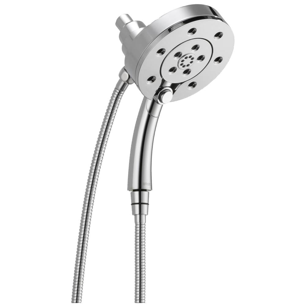 Brizo - Universal Showering Linear Round H2Okinetic<sup></sup> Multi-Function Hydrati 2|1 Shower - Chrome