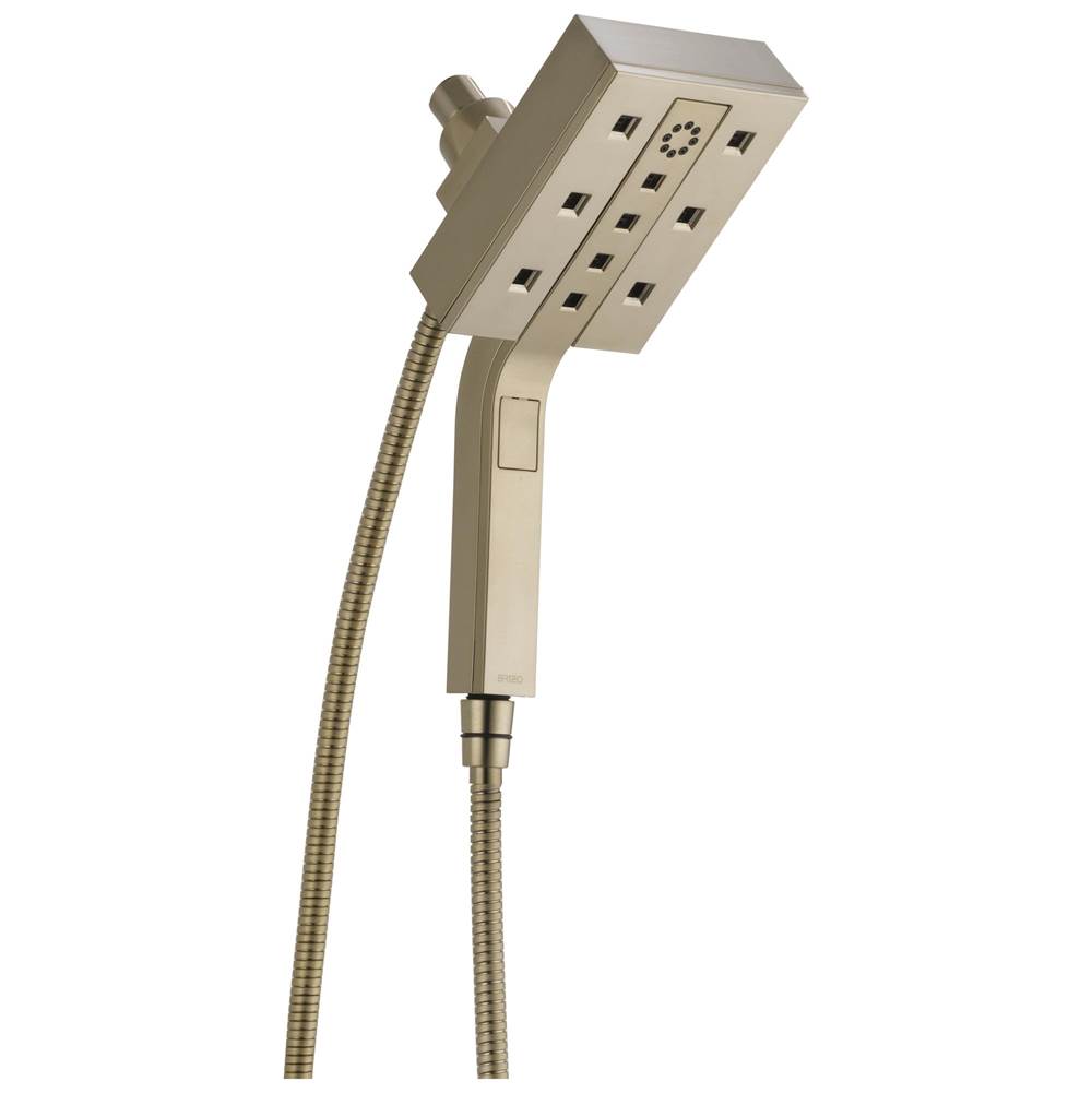 Brizo - Universal Showering Linear Square H2Okinetic<sup></sup> Multi-Function Hydrati 2|1 Shower - Brushed Nickel