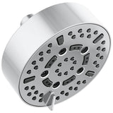 Brizo - Universal Showering 5'' Linear Round H2Okinetic Multi-Function Wall Mount Shower Head - 1.75 GPM - Chrome