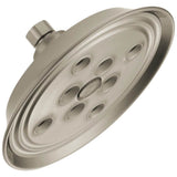 Brizo - Universal Showering 7'' Classic Round H2Okinetic<sup></sup> Single Function Wall Mount Showerhead - Brushed Nickel
