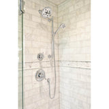 Universal Showering 7'' Classic Round H2Okinetic<sup></sup> Single Function Wall Mount Showerhead