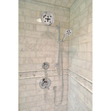 Universal Showering 7'' Classic Round H2Okinetic<sup></sup> Single Function Wall Mount Showerhead