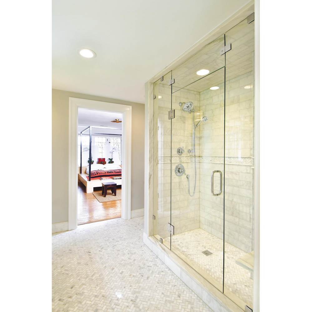 Universal Showering 7'' Classic Round H2Okinetic<sup></sup> Single Function Wall Mount Showerhead