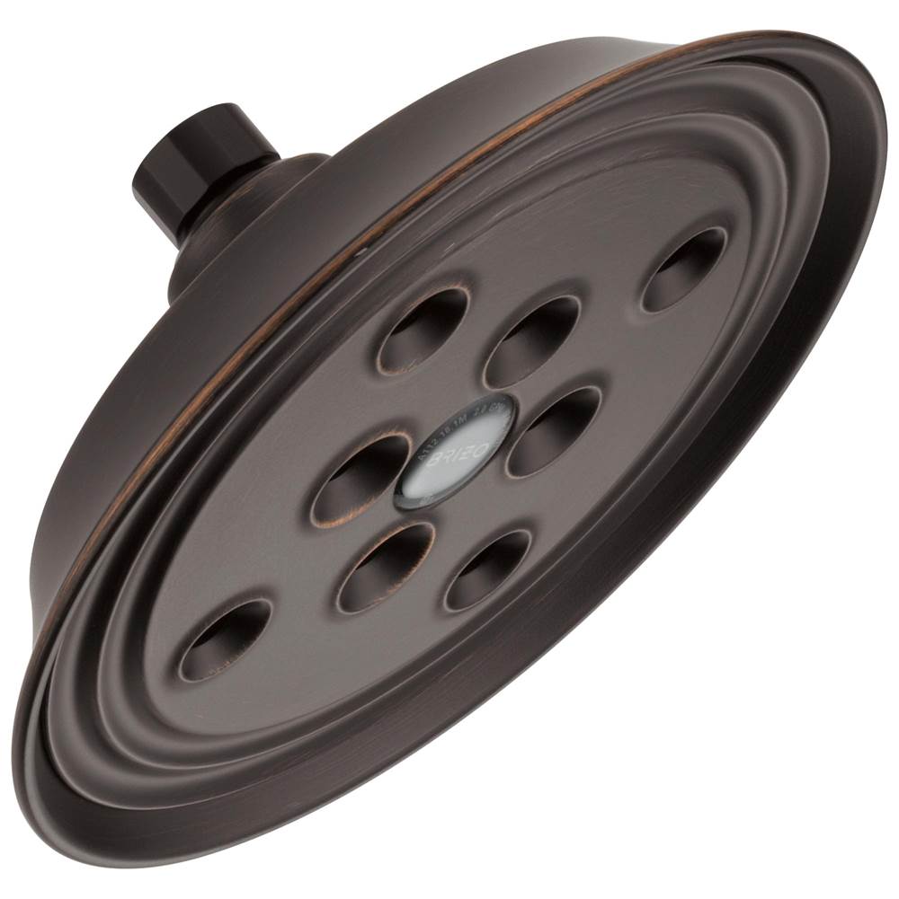 Brizo - Universal Showering 7'' Classic Round H2Okinetic<sup></sup> Single Function Wall Mount Showerhead - Venetian Bronze