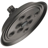 Brizo - Universal Showering 7'' Classic Round H2Okinetic<sup></sup> Single Function Wall Mount Showerhead - Luxe Steel