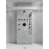 Universal Showering 5'' Linear Round H2Okinetic<sup></sup> Single Function Wall Mount Showerhead