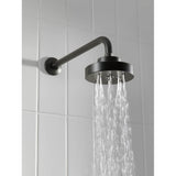 Universal Showering 5'' Linear Round H2Okinetic<sup></sup> Single Function Wall Mount Showerhead