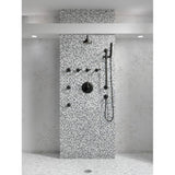 Universal Showering 5'' Linear Round H2Okinetic<sup></sup> Single Function Wall Mount Showerhead