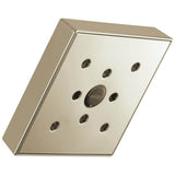 Brizo - Universal Showering 5'' Linear Square H2Okinetic<sup></sup> Single Function Wall Mount Showerhead - Polished Nickel