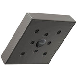 Brizo - Universal Showering 5'' Linear Square H2Okinetic<sup></sup> Single Function Wall Mount Showerhead - Luxe Steel