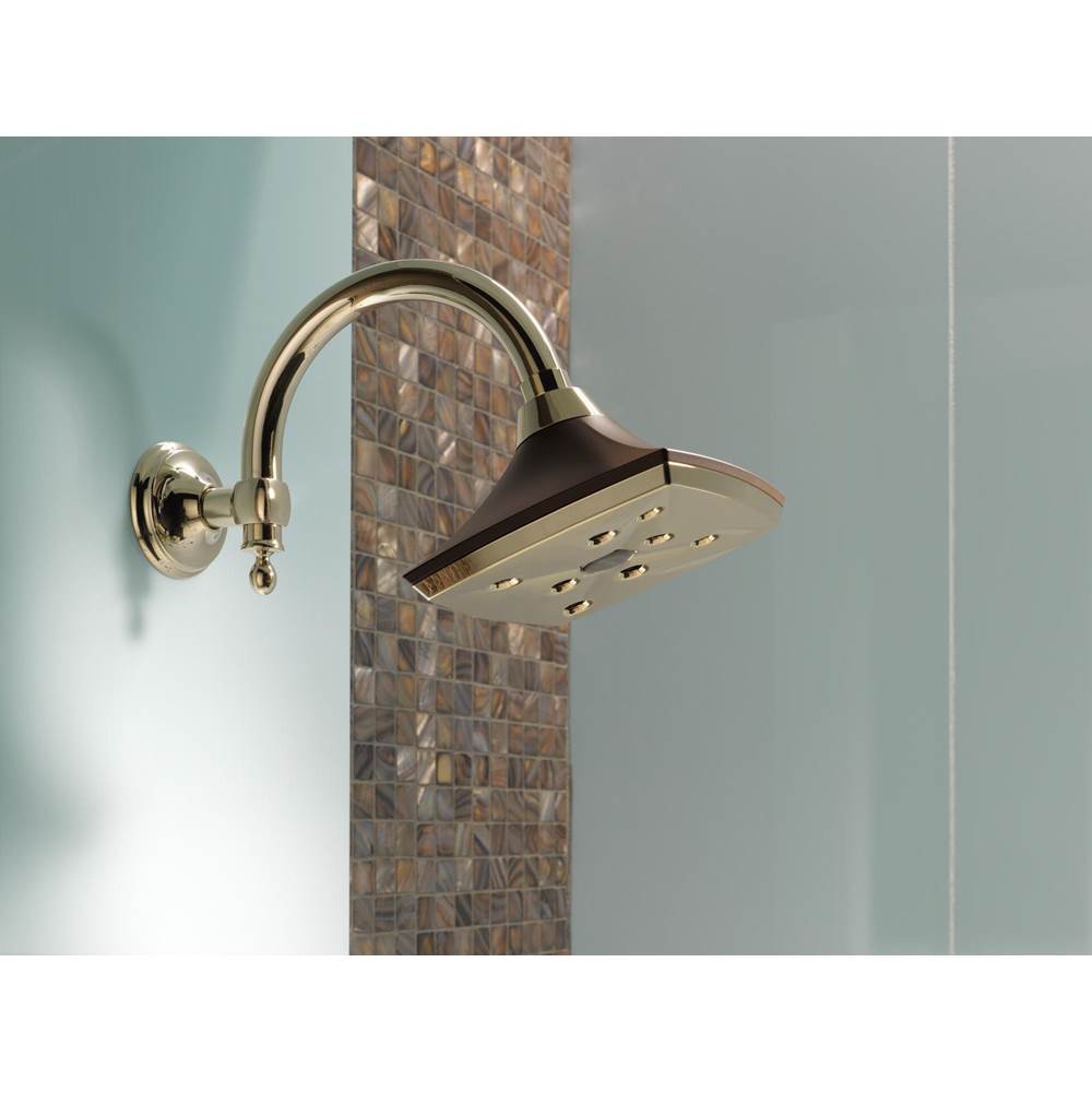 Charlotte RAINCAN SHOWERHEAD WITH H2OKineticTECHNOLOGY