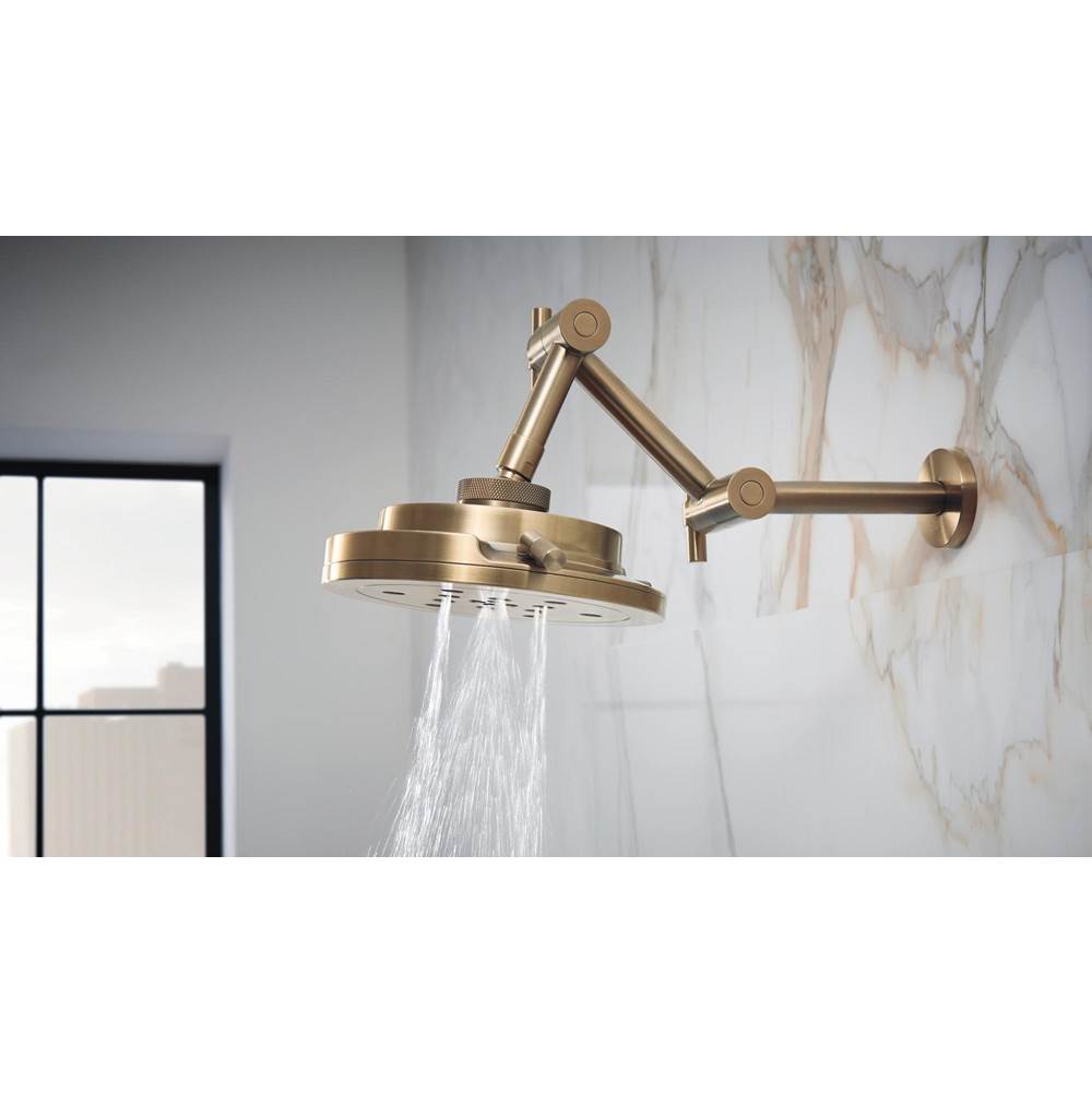 Litze 8'' H2Okinetic<sup></sup> Round Multi-Function Wall Mount Showerhead