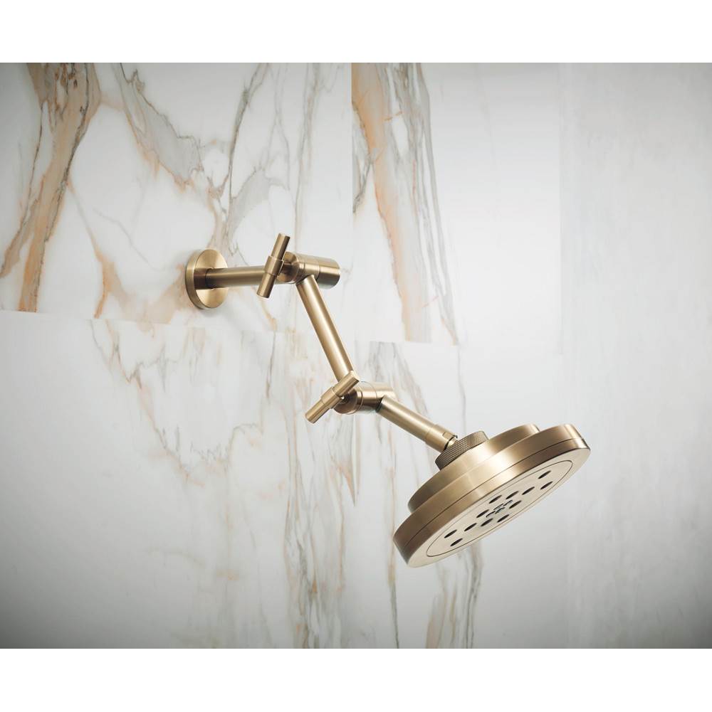 Litze 8'' H2Okinetic<sup></sup> Round Multi-Function Wall Mount Showerhead