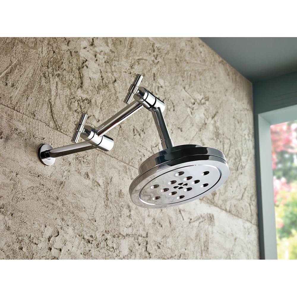 Litze 8'' H2Okinetic<sup></sup> Round Multi-Function Wall Mount Showerhead